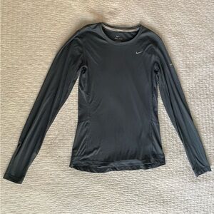 Nike dri-fit long sleeved running top